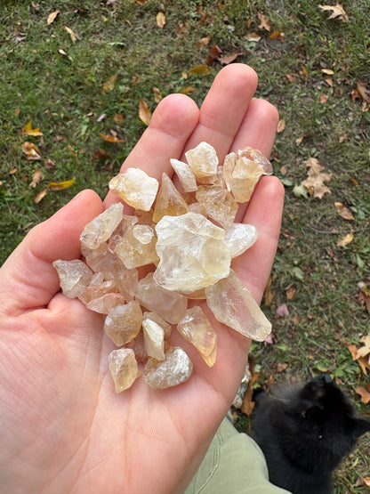 Raw Citrine Crystal – Abundance, Joy & Manifestation | Natural Stone
