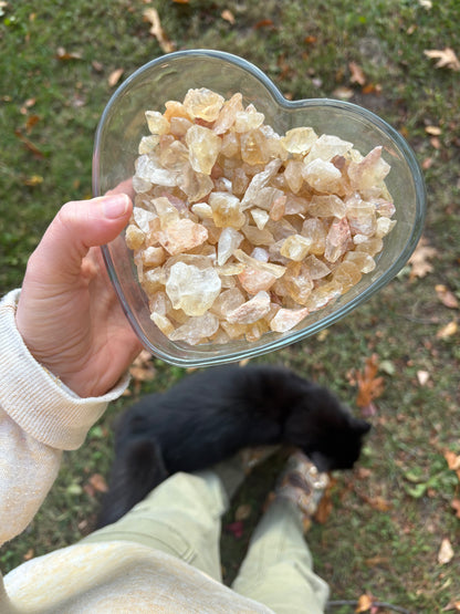 Raw Citrine Crystal – Abundance, Joy & Manifestation | Natural Stone