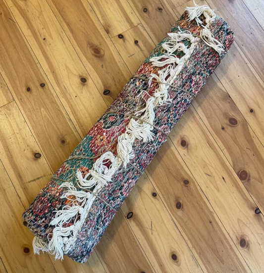 Vintage-Style Meditation Rug/Runner