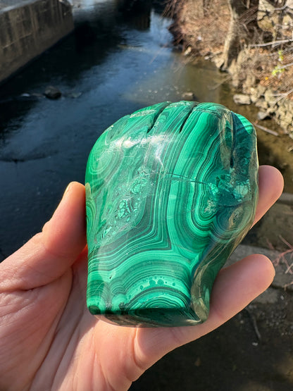 Malachite Hand Carving