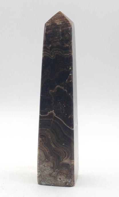 Chocolate Calcite Point
