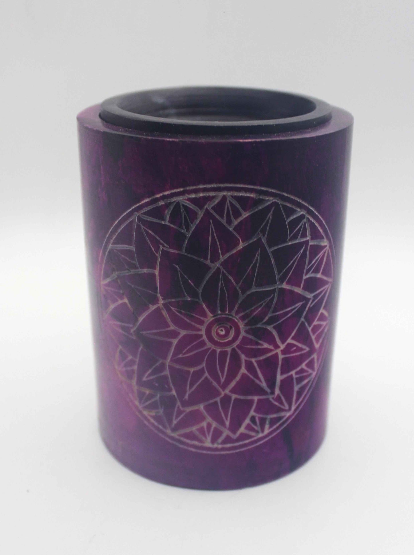 Purple Lotus Mandala Essential Oil Burner