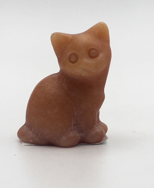 Orange Calcite Cat