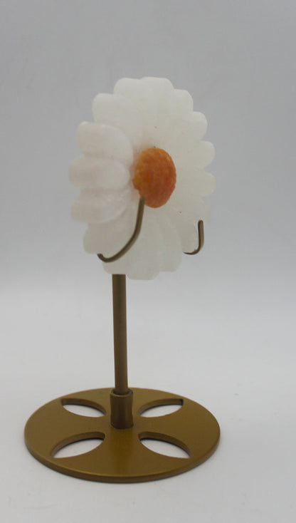 Selenite Daisy Flower