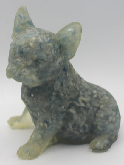 Crystal Chip Resin French Bulldogs