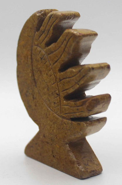 Yellow Jasper 1/2 Moon, 1/2 Sun