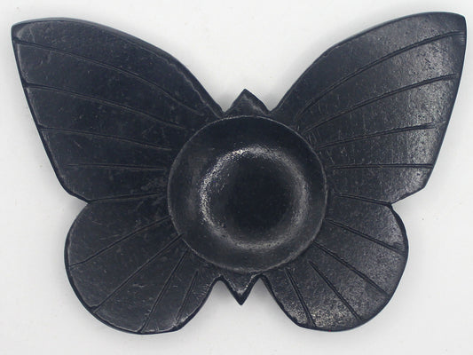 Black Jasper Butterfly Dish