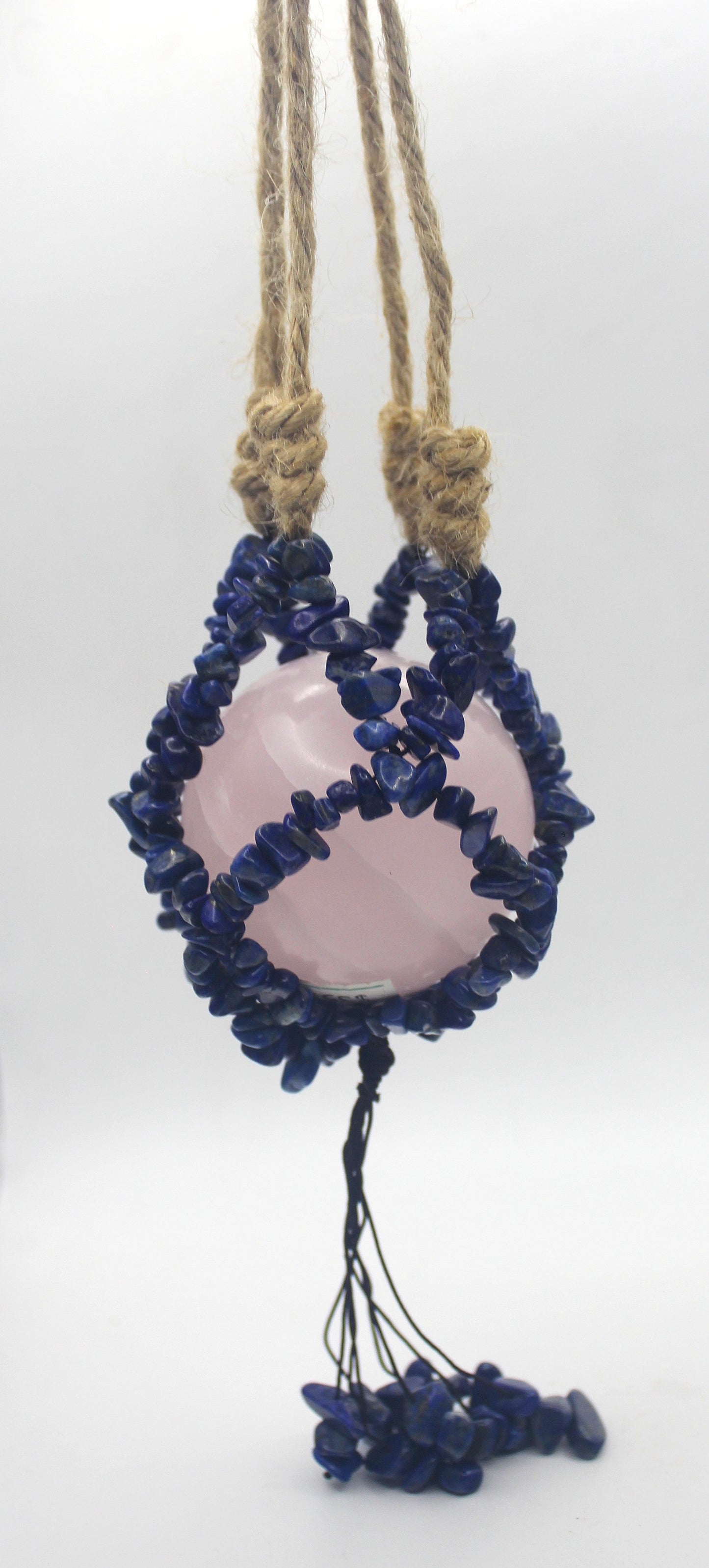 Crystal Chip Sphere Hanger