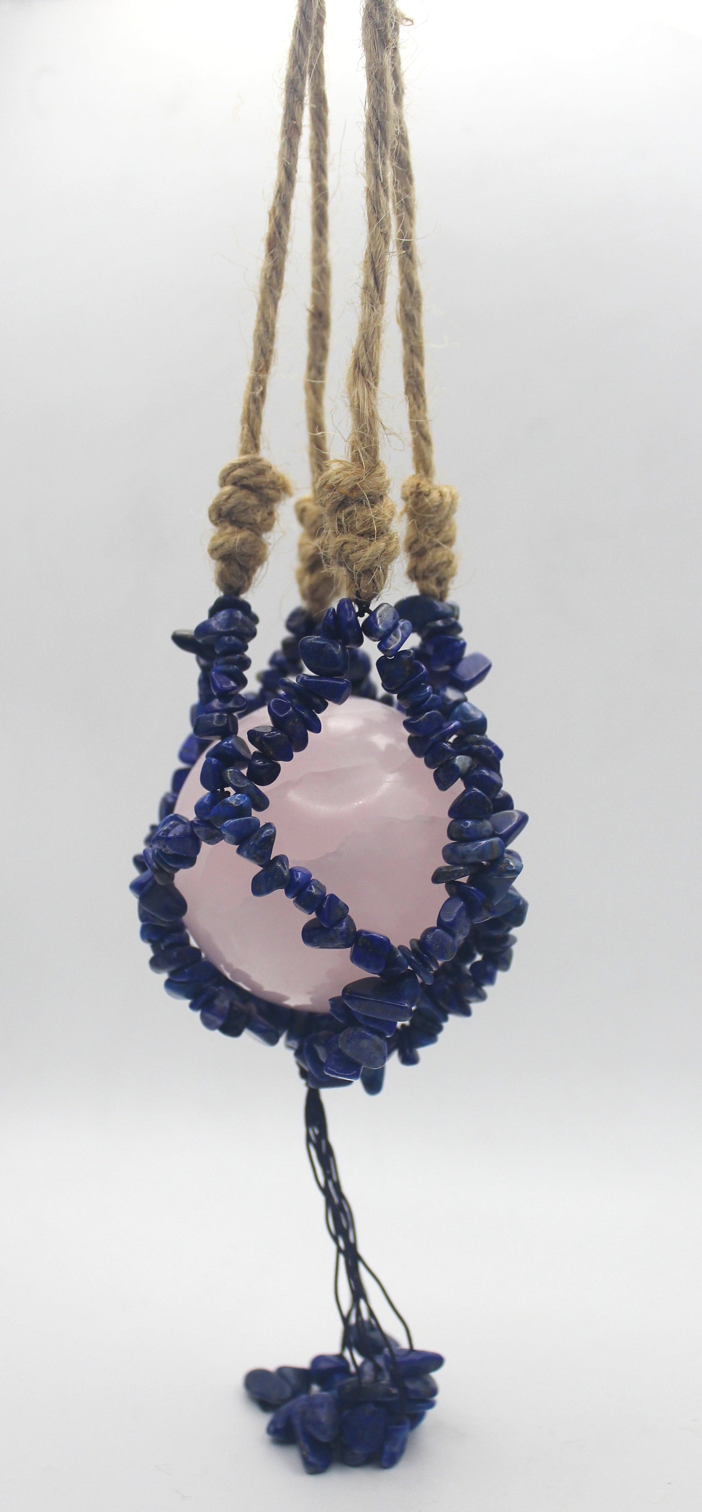 Crystal Chip Sphere Hanger