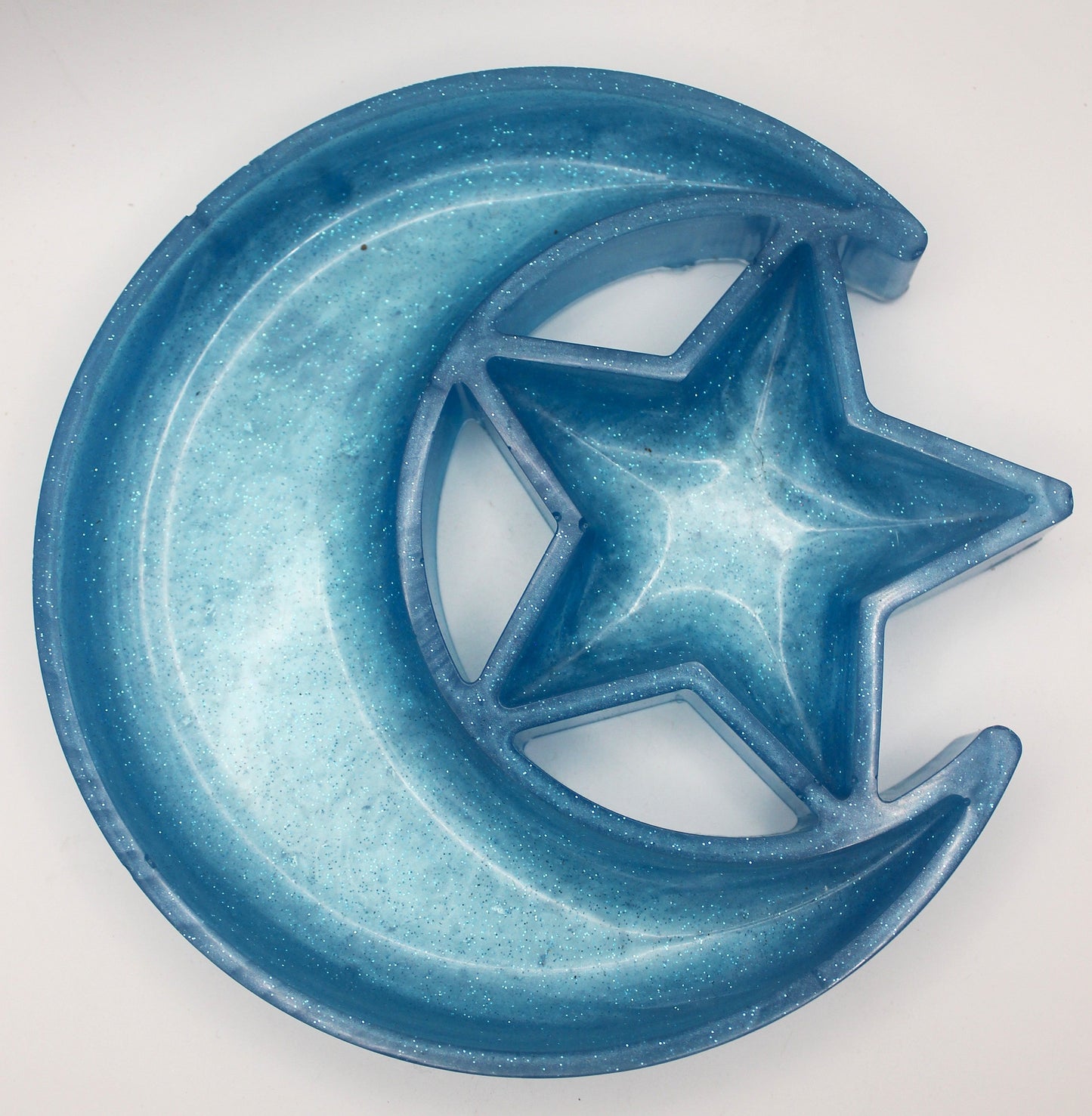 Resin Moon and Star Trinket Tray