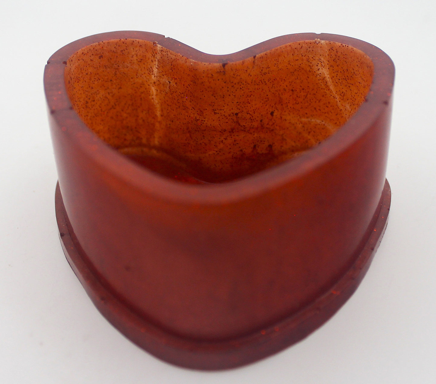 Resin Heart Trinket Box