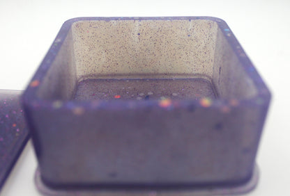 Resin Square Trinket Box