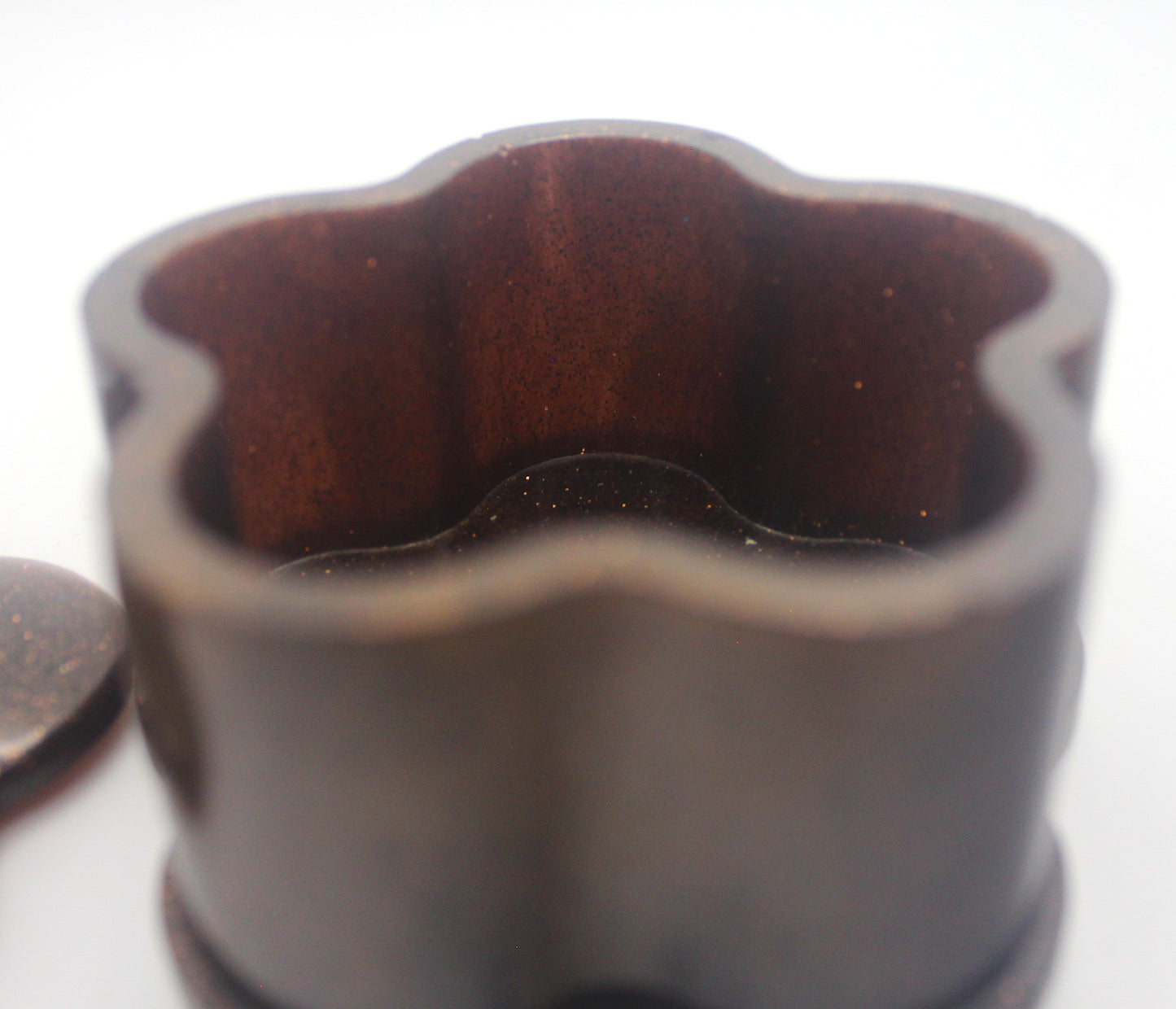 Resin Flower Trinket Box