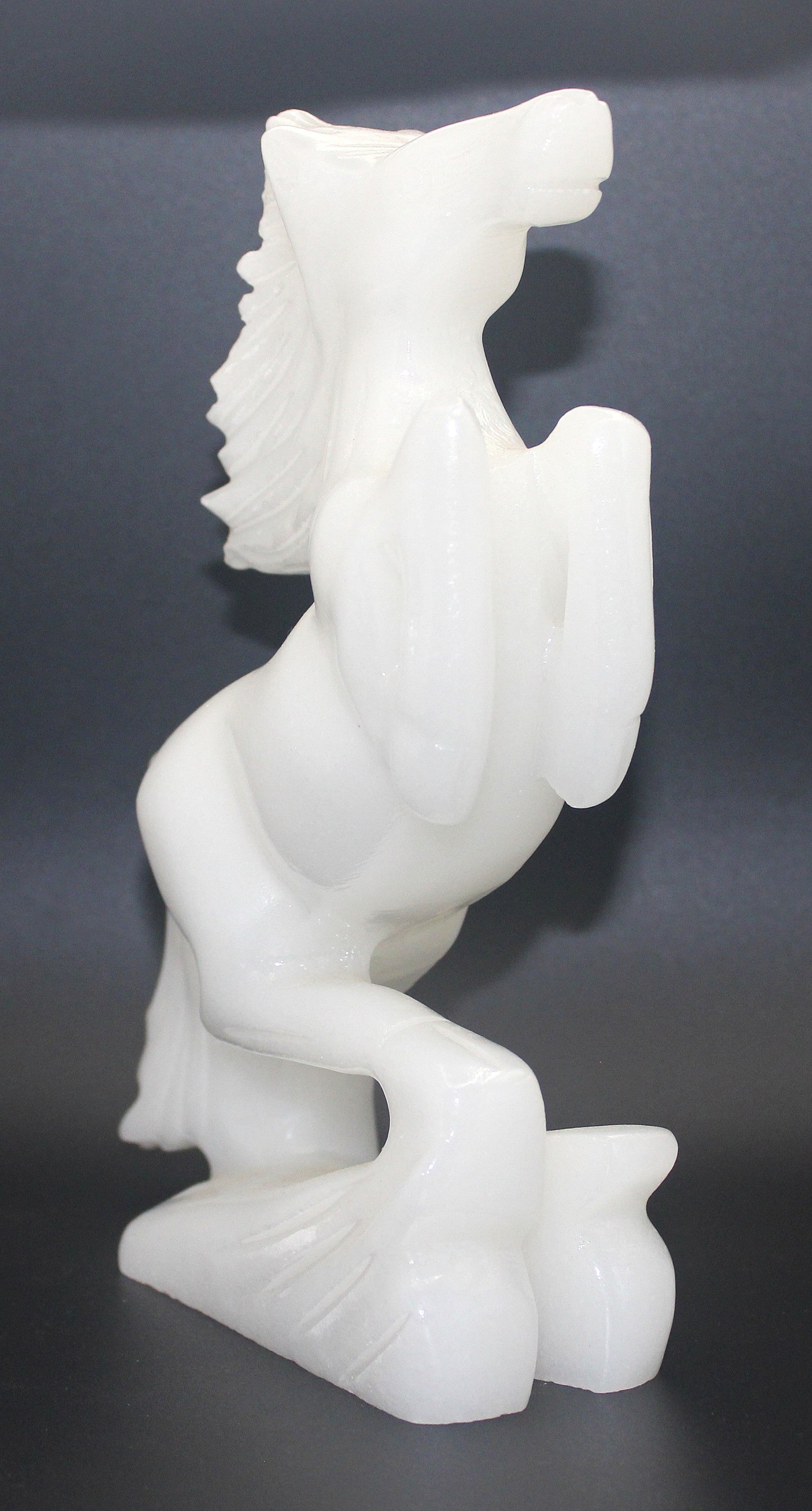 White Calcite Horse