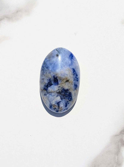 Dumortierite Palm Stone