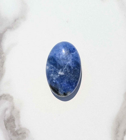 Dumortierite Palm Stone