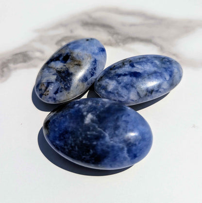 Dumortierite Palm Stone
