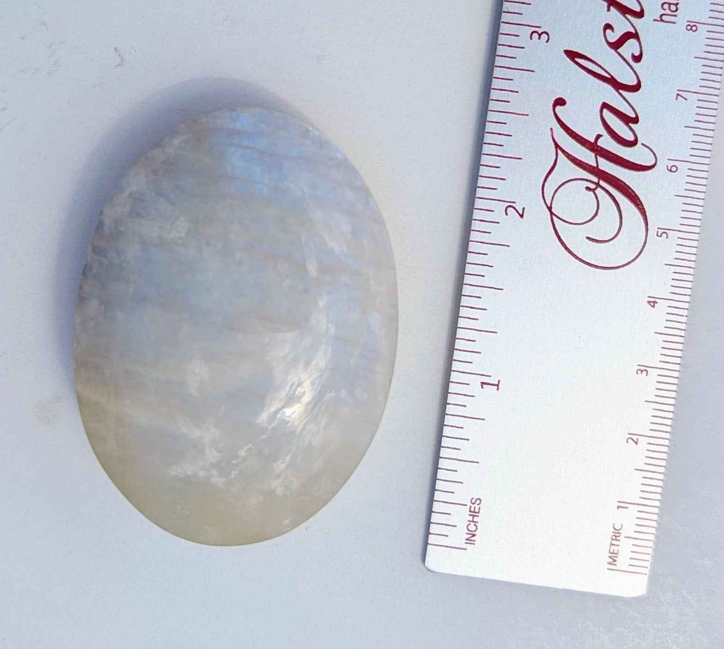 Moonstone Palm Stone