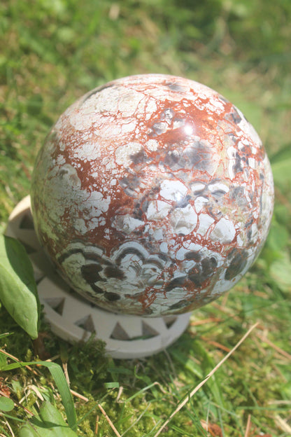 Money Agate Sphere