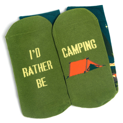 I'd Rather Be Camping Socks