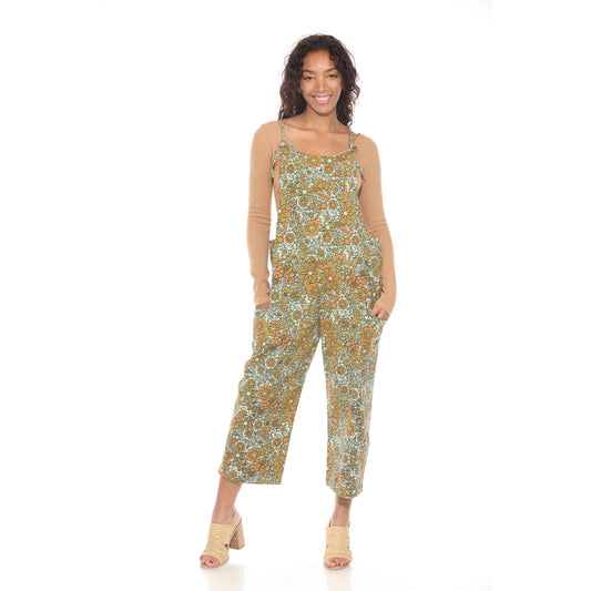*Flower Power Oversized Overalls