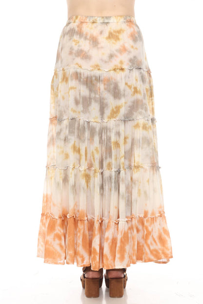 *Tiedye Gauze Skirt