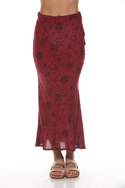 *Celestial Bias Cut Skirt