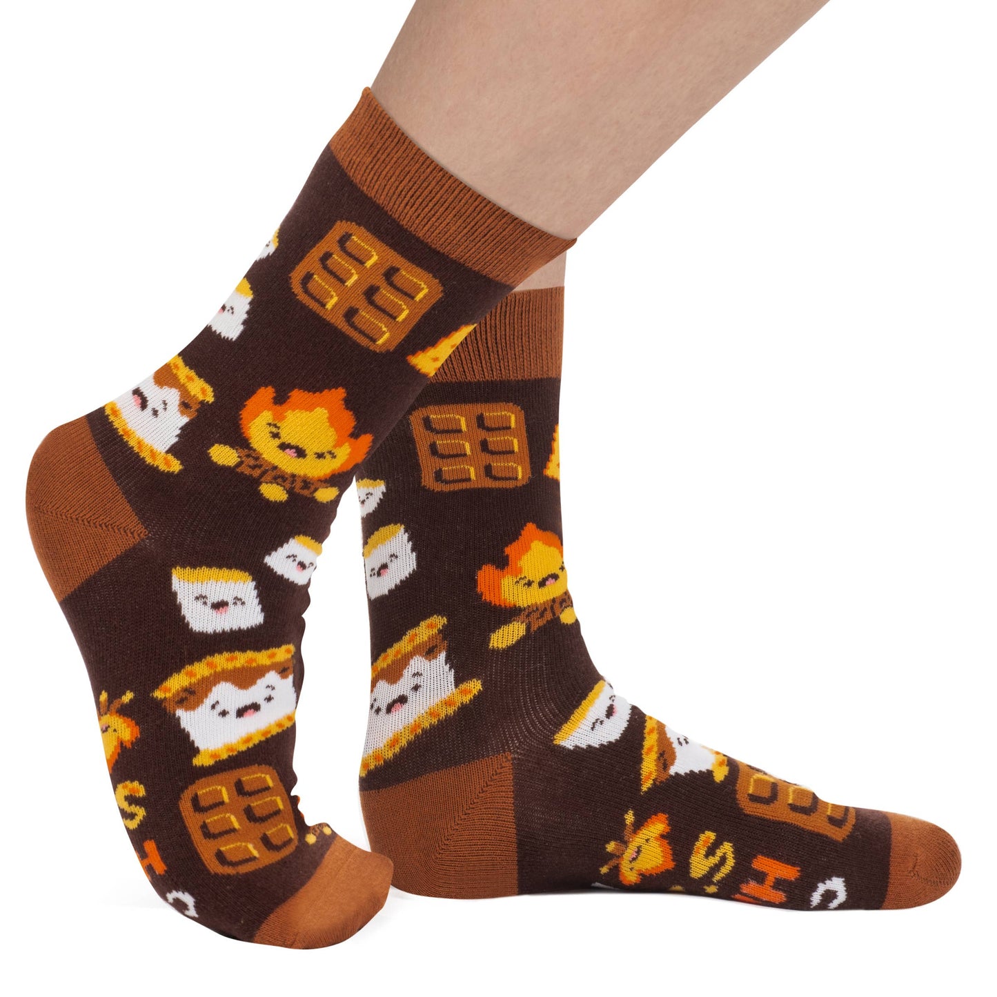 *Campers Have S'more Fun (Kids) Socks