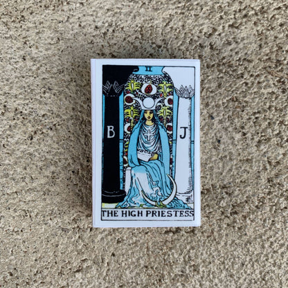 *Tarot Matchbox - The High Priestess • Candle Accessories