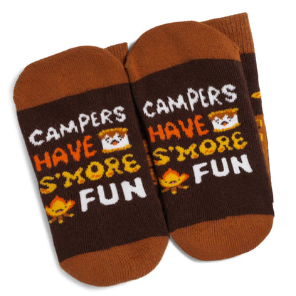 *Campers Have S'more Fun (Kids) Socks