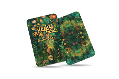 *Light My Fire Oracle Cards - A unique spiritual journey - Inspired by Lyrics - Mindfulness cards
