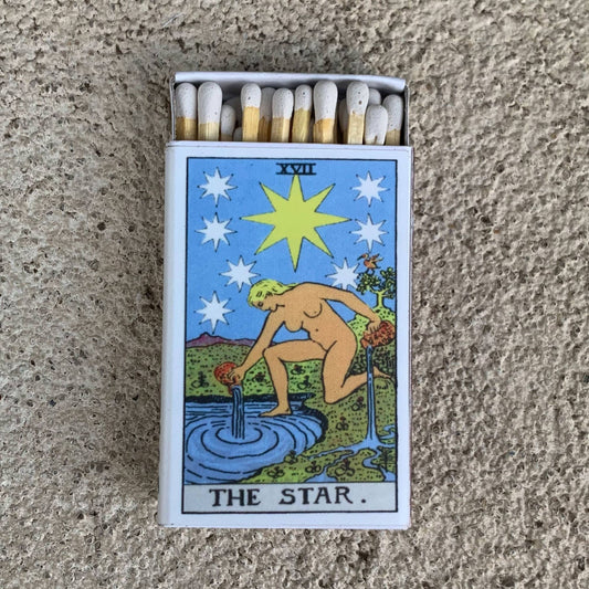 *Tarot Matchbox - The Star • Accessories for your Candles
