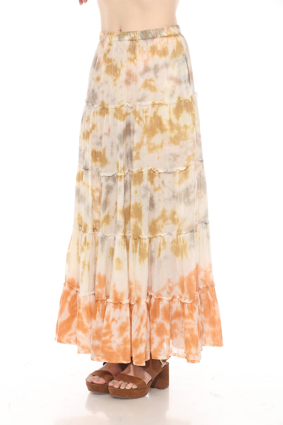 *Tiedye Gauze Skirt