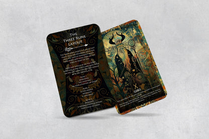 *The Runes of Thor - 26 cards - Runes Oracle - Oracle Deck - Fortune Telling - Divination tools - Oracle Gift