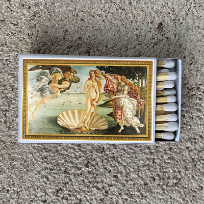 *Art Birth of Venus Matchbox •Decorative Matches • Candle Acc