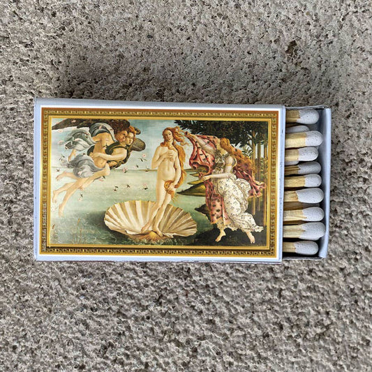 *Art Birth of Venus Matchbox •Decorative Matches • Candle Acc