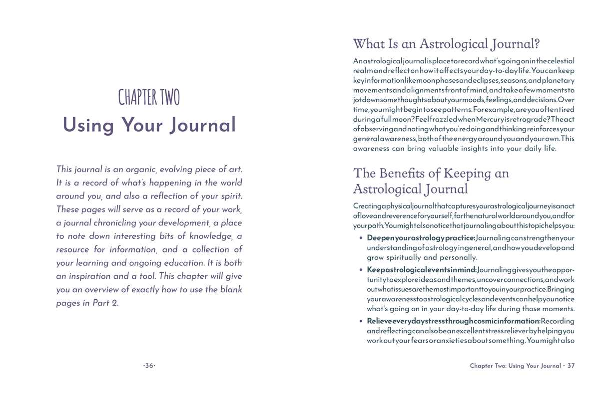 Astrology Journal by Mecca Woods