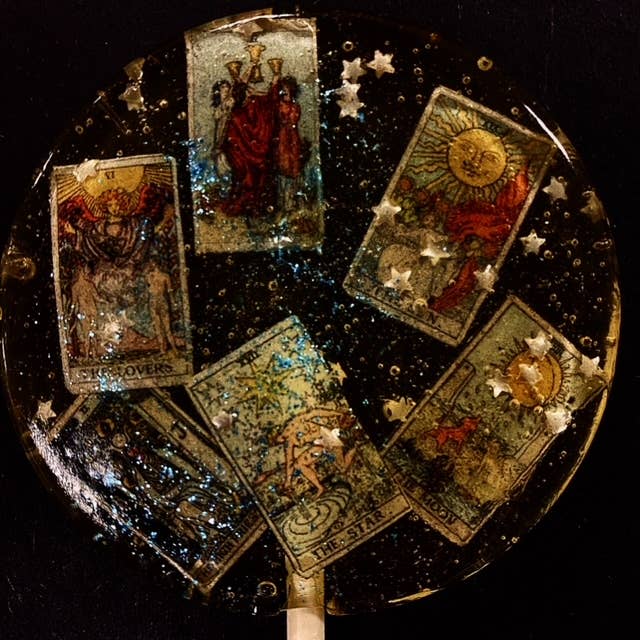 Mystical Tarot Card Lollipops