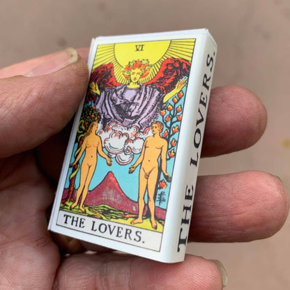 *Tarot Matchbox - The Lovers • Accessories for your candles