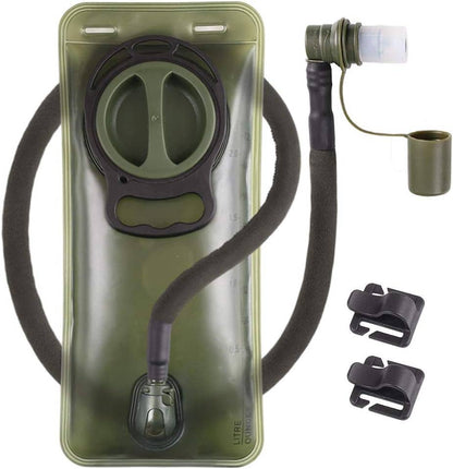 BPA free high quality odorless insulated hydration bladder with leak-proof quick release tube for backpack use