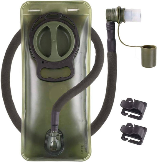 BPA free high quality odorless insulated hydration bladder with leak-proof quick release tube for backpack use
