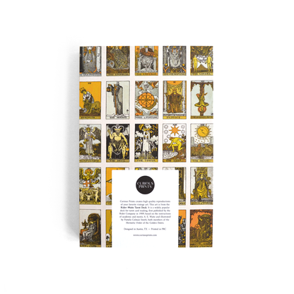 *Vintage Tarot Card Exposed Coptic Binding Notebook Journal