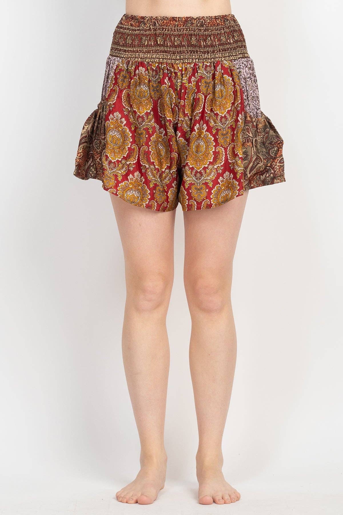 *Pocket Ruffle Floaty Shorts