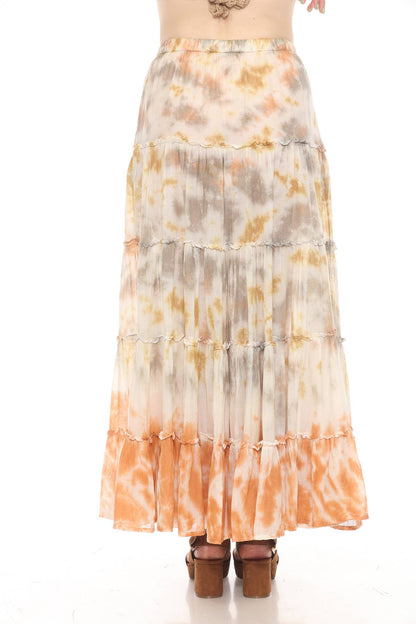*Tiedye Gauze Skirt
