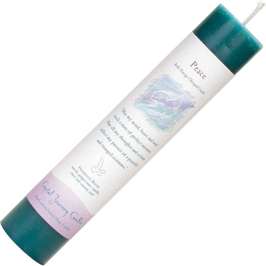 Reiki Herbal Pillar Candle Peace