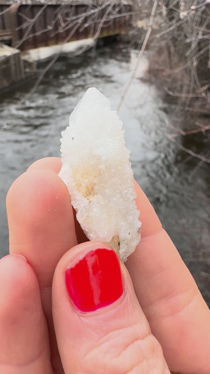 Spirit Quartz Cluster – Cactus Quartz Crystal for Harmony & Spiritual Growth