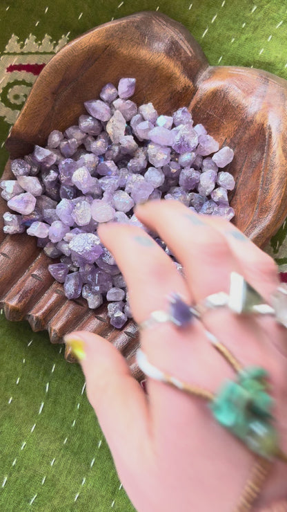 Amethyst Flower Aura Quartz