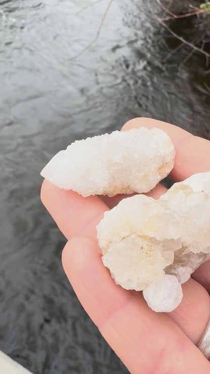 Spirit Quartz Cluster – Cactus Quartz Crystal for Harmony & Spiritual Growth