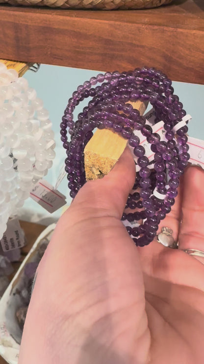 Amethyst Kid’s 4mm Bracelet