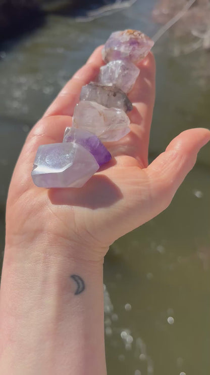 Amethyst Point with Inclusions